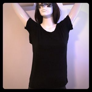 XL Black Short sleeve Free Yoga top